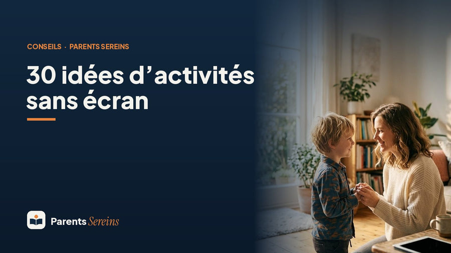 30 idées d'activités sans écran pour occuper un enfant