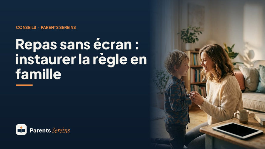 Repas sans écran : instaurer la règle en famille